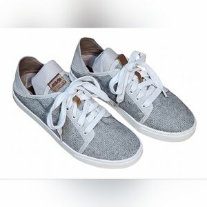 OluKai Pehuea Li Shoes Womens Size 9 EU 39 Lace Up Sneaker Convertible Gray Mesh